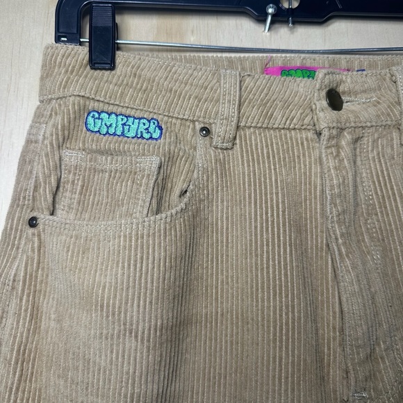 Empyre Pants Juniors 5 Sand Tori Corduroy Baggy Hip Hop Skate Y2K Skater - Picture 3 of 12